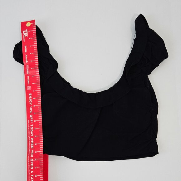 ZARA Ruffle Crop Top - Picture 6 of 8